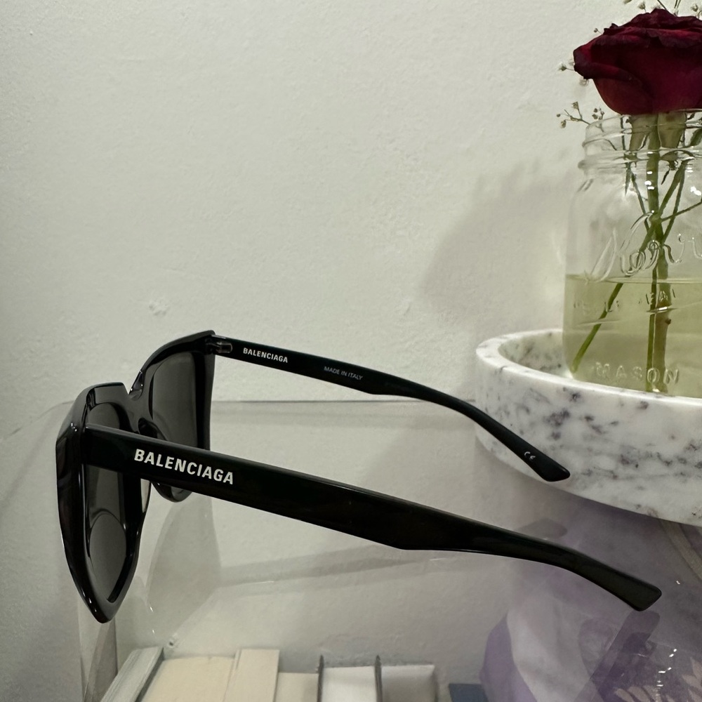 Balenciaga Black Sunglasses